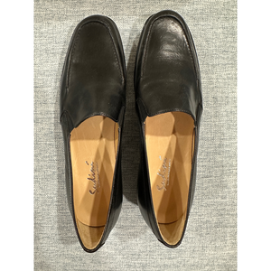 Sudini Leather Loafers in Black
